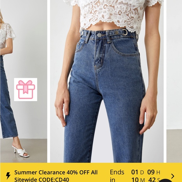 J.ING Steep Blue High Waist Jeans - Picture 2 of 7